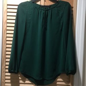 Zara keyhole blouse
